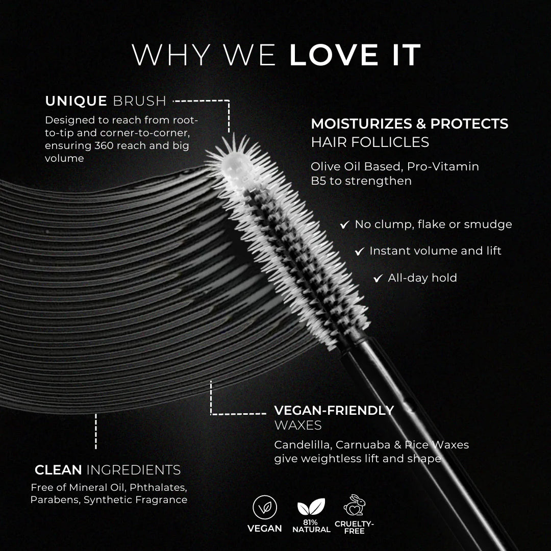 Yumi Volume & High Black Mascara - Retail