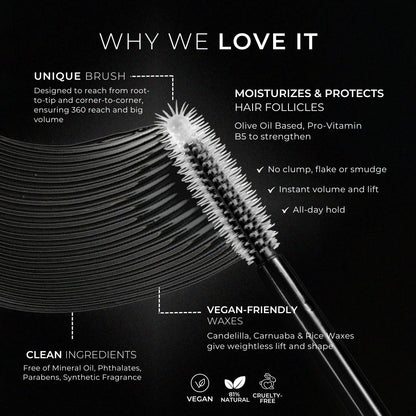 Yumi Volume & High Black Mascara - Retail